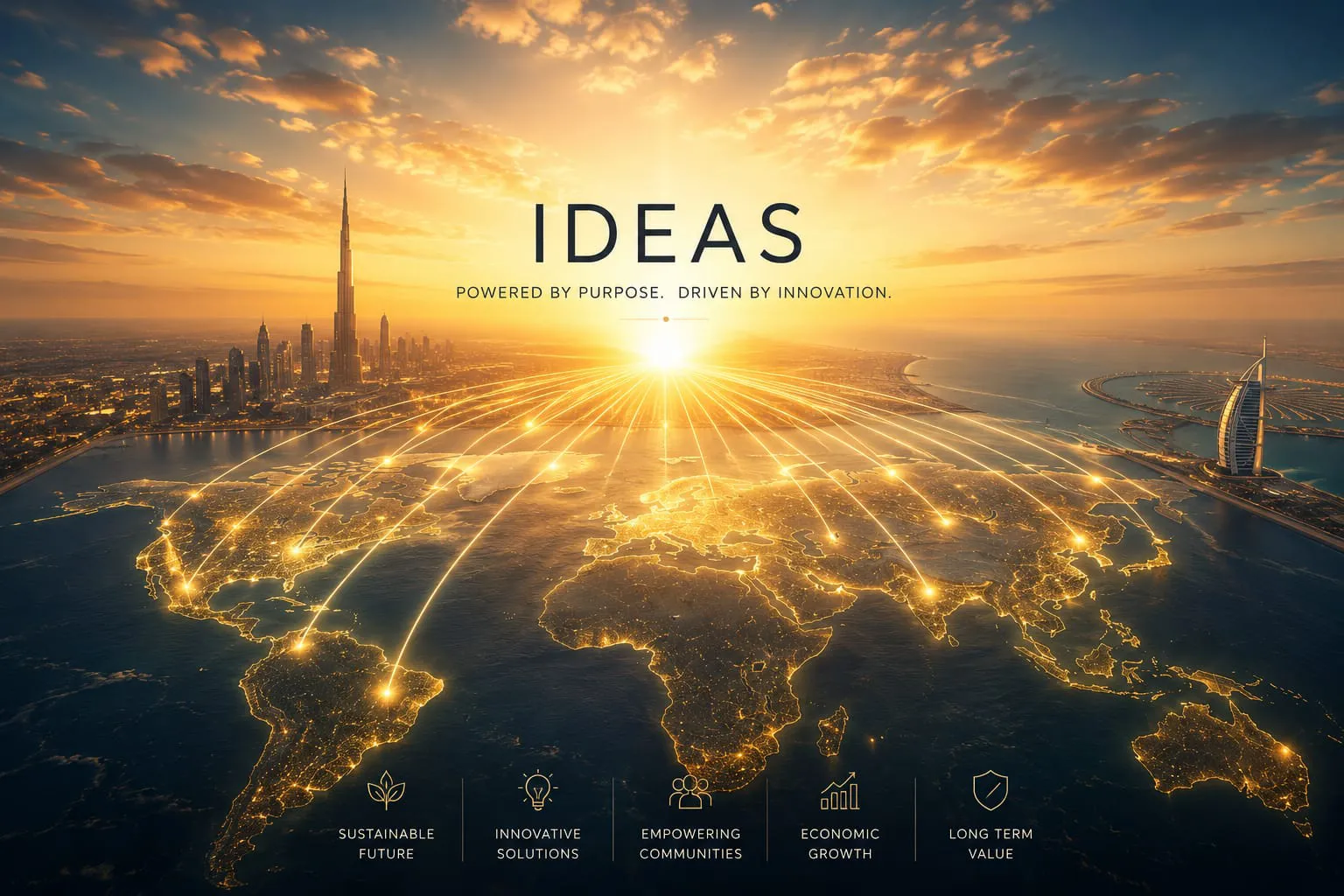 Ideas: powered by purpose, driven by innovation
