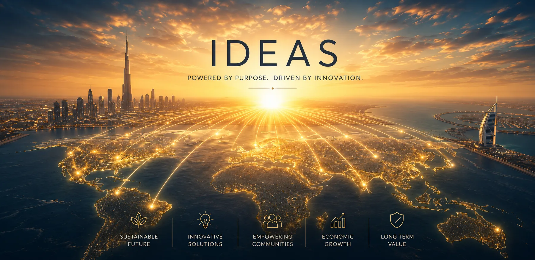 Ideas: powered by purpose, driven by innovation
